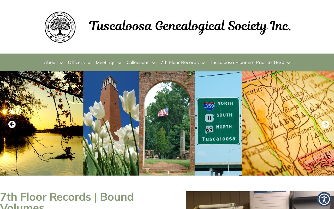 Tuscaloosa previous residents historic courthouse bound volume project
